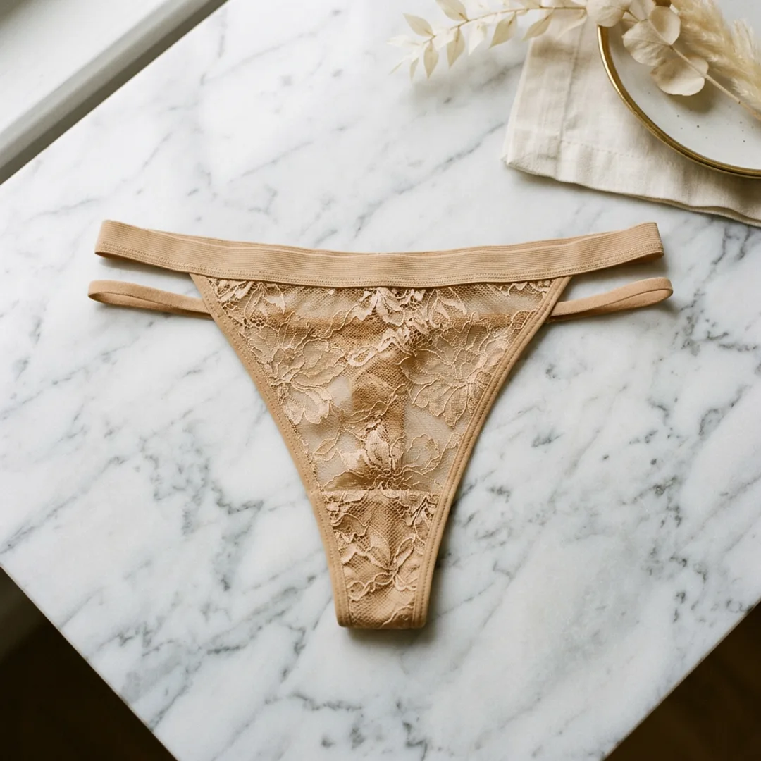 Classic Lace Thong